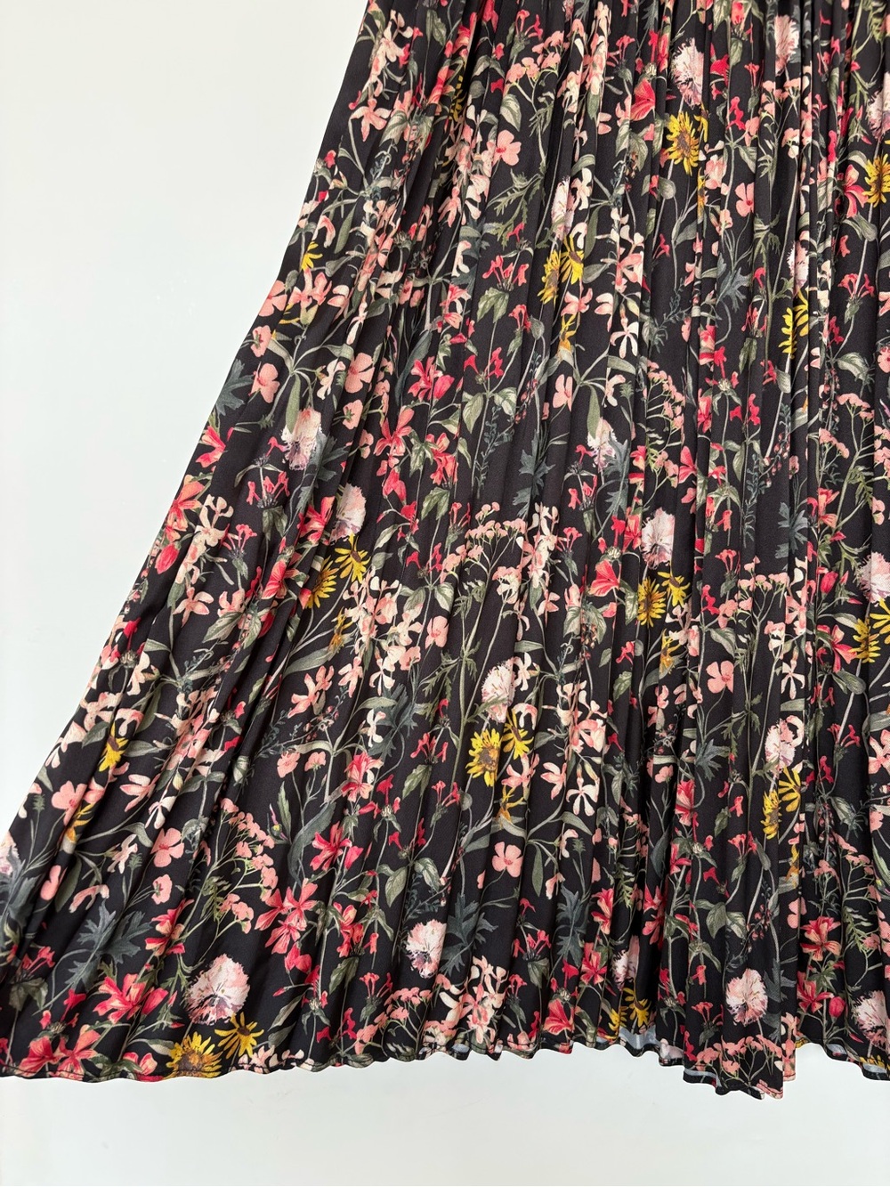 NWT Scotch & Soda $158 FLORAL Printed Midi-Length Skirt XS - Picture 10 of 14